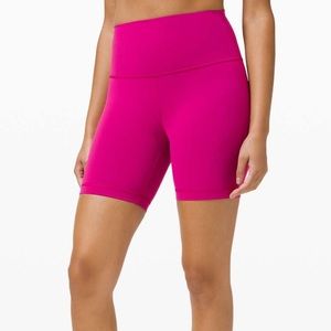 Lululemon wunder train short Ripened Raspberry